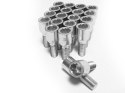 Śruby wąskie do kół aluminiowych Torx M12x1,25 - (ocynk) - Carbonado